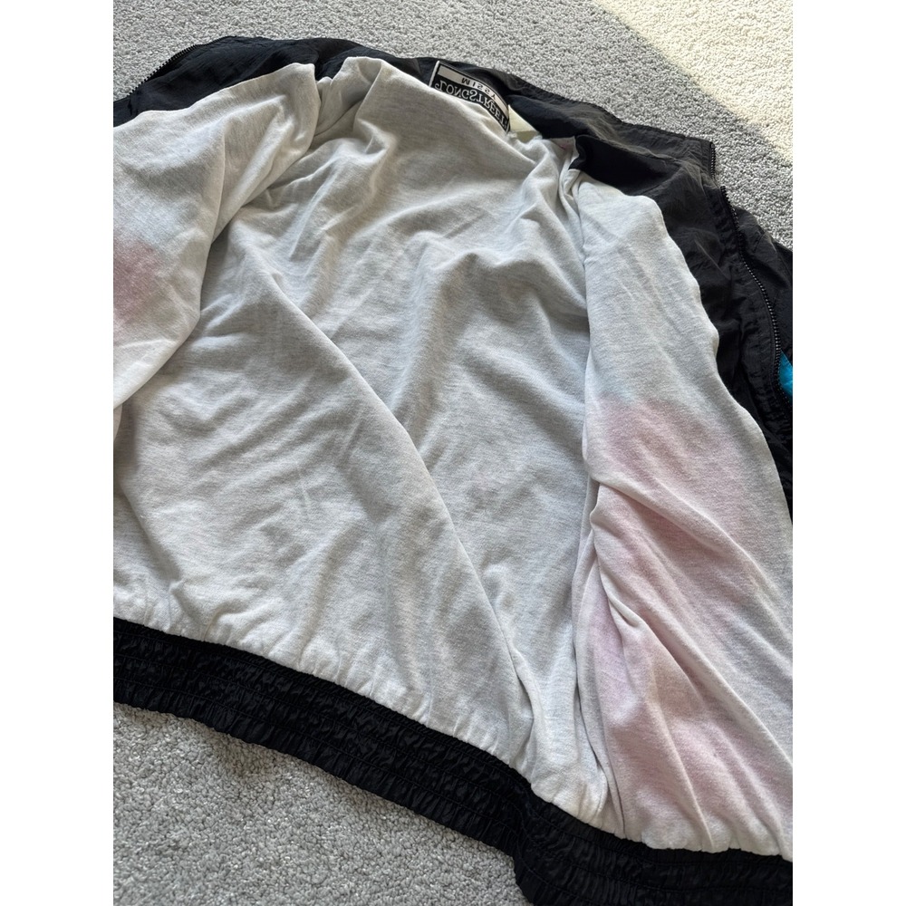 90's Vintage Lightweight track jacket Longstreet Missy Size Medium Full Zip - Picture 4 of 5